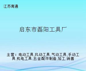 启东市磊阳工具厂